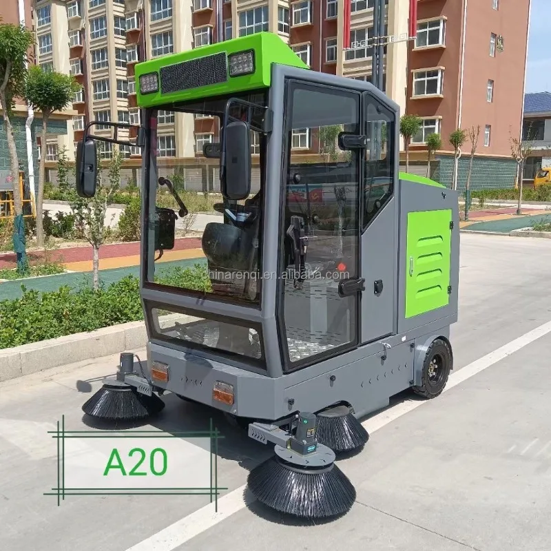 YG Customized Industrial High-voltage Electric Sweeper Street Sweeper Outdoor Dust-proof Sweeping Vehicle