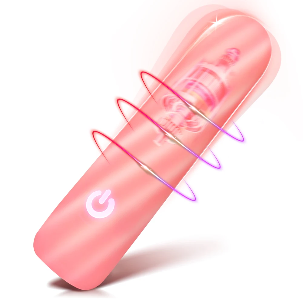 Powerful Bullet Vibrators For Women Erotic Gradient Color Magic Wand Massage G-Spot Female Masturbator Liquid Silicone Sex Toys