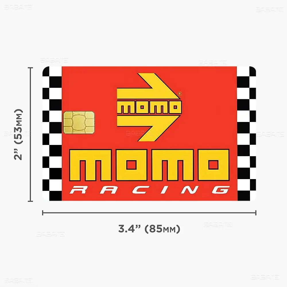 Momos Tires Cartoon Credit Card Skin Stickers for Bank Card Bus Metro Card Sticker Waterproof Women Gift
