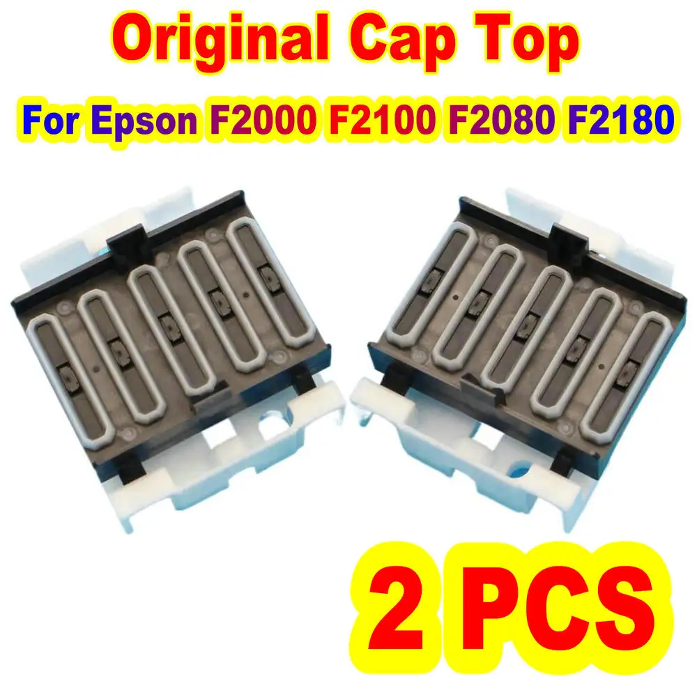 For Epson Cap Station Original F2100 F2000 Cap Top Capping Station For Epson F2080 F2180 F2000 F2100 Replace Printer Cap Part