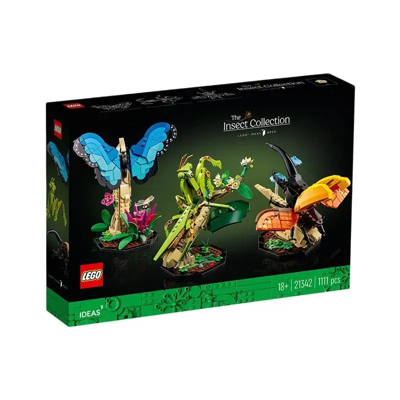 LEGO LEGO Ideas 21342 Insect Series For Boys And Girls, Children's Gifts, Puzzle Blocks