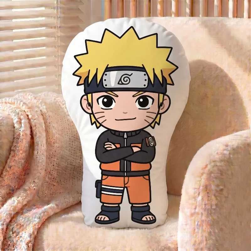 Naruto-Kissenkissen mit den Figuren Uchiha Sasuke und Haruno Sakura, ein niedliches Kissen für Wohnzimmer und Schlafzimmer, als Kopfstütze, Sofakissen oder als Geschenk. – Detail 4