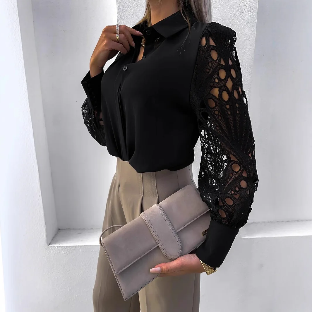 Лидер продаж, женские кружевные сращенные утюги для женщин, верхняя одежда, осень 2023, другие материалы 00% женские премиальные мои