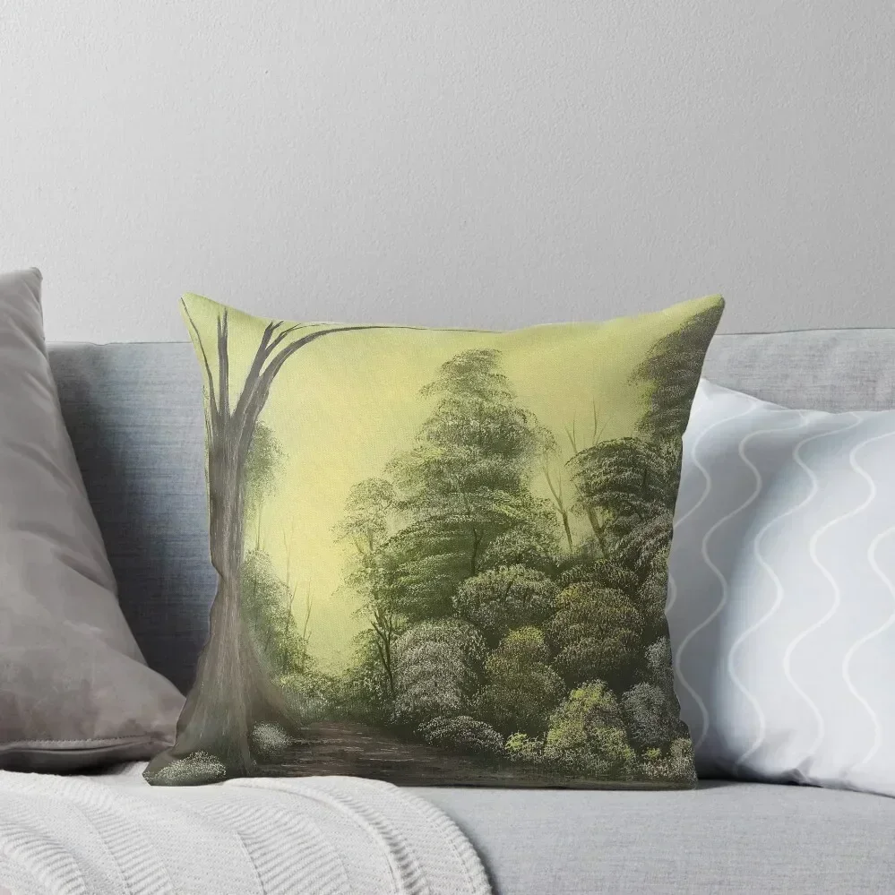 

Forest Path Throw Pillow Sitting Cushion Pillow Covers Decorative Pillows Aesthetic Cushions Cover pillow