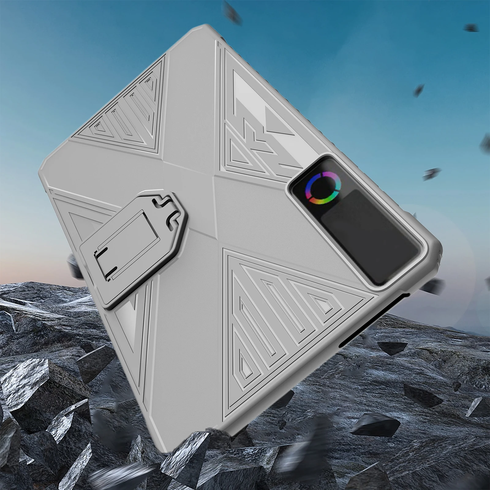 

Защитный чехол для игрового планшета Legion Y700 5-го поколения 2026 года, задняя крышка из ТПУ со складной подставкой, устойчивая к царапинам и падениям