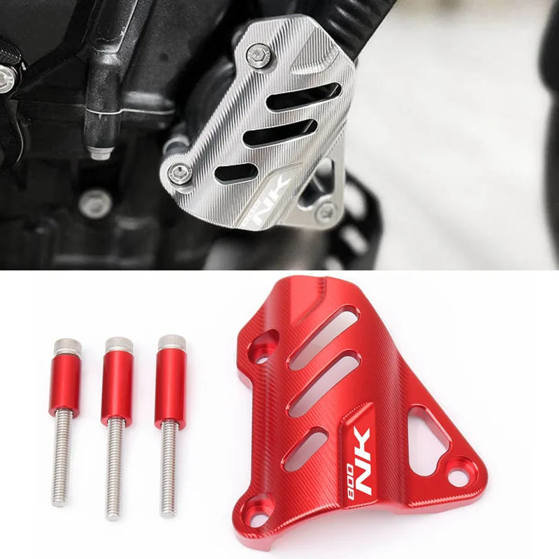 

Motorcycle CNC Water Cooled Pump Cover Engine Cooling Pump Guard Protection Fit For 800NK 800 NK 2023 2024