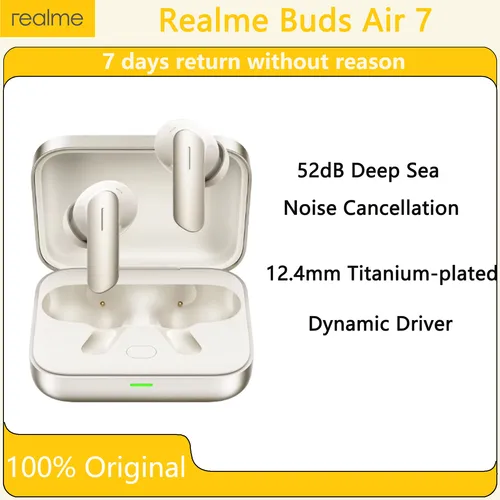 Original Realme Buds Air7 Auriculares Bluetooth Inalámbricos