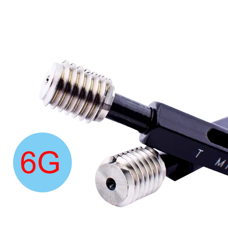 

Tolerance 6G M18 M19 M20 M21 M22 M30 M40 M50 M60 Metric Steel Double End Hex Handle Thread Plug Gage Gauge Thread Distance 2