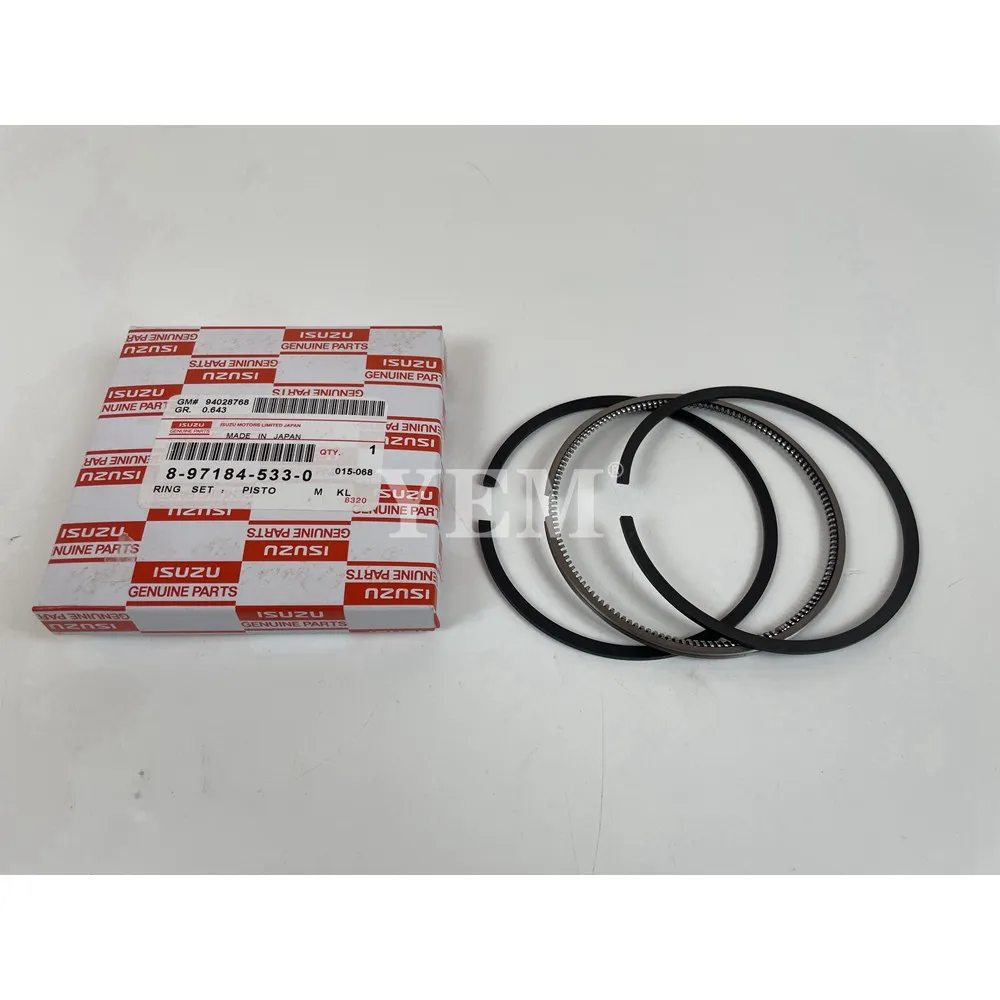 

Piston Ring 8-97184-533-0 For Isuzu 4JX1 Engine