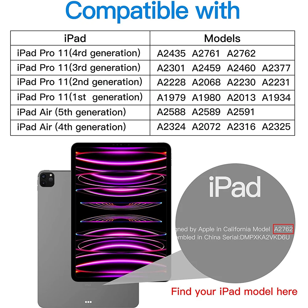 9h vidro temperado para apple ipad pro 11 for para ar 4 5 10.9 em 2022 2021 2020 2018 tela película protetora anti-risco ultra claro