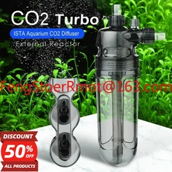 Aquarium CO2 Diffuser External CO2 Atomizer Turbo Refiner Super Reactor Aquarium Plants Fish Tank Turbo Dissolver