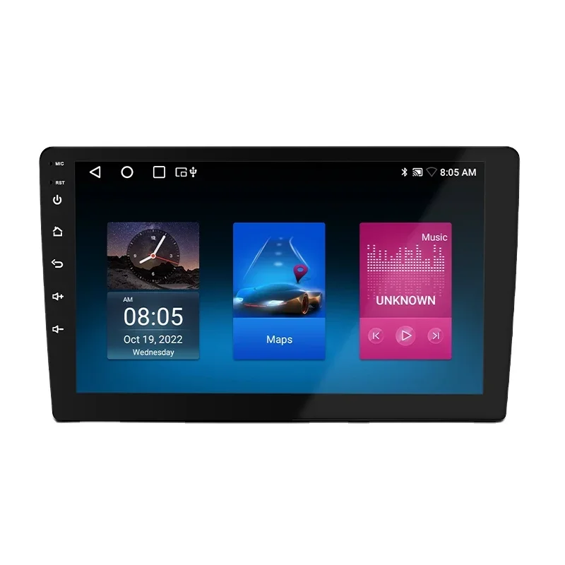 Universal 2 din car stereo fm gps 10.1 inch android car screen with 2GB 64GB