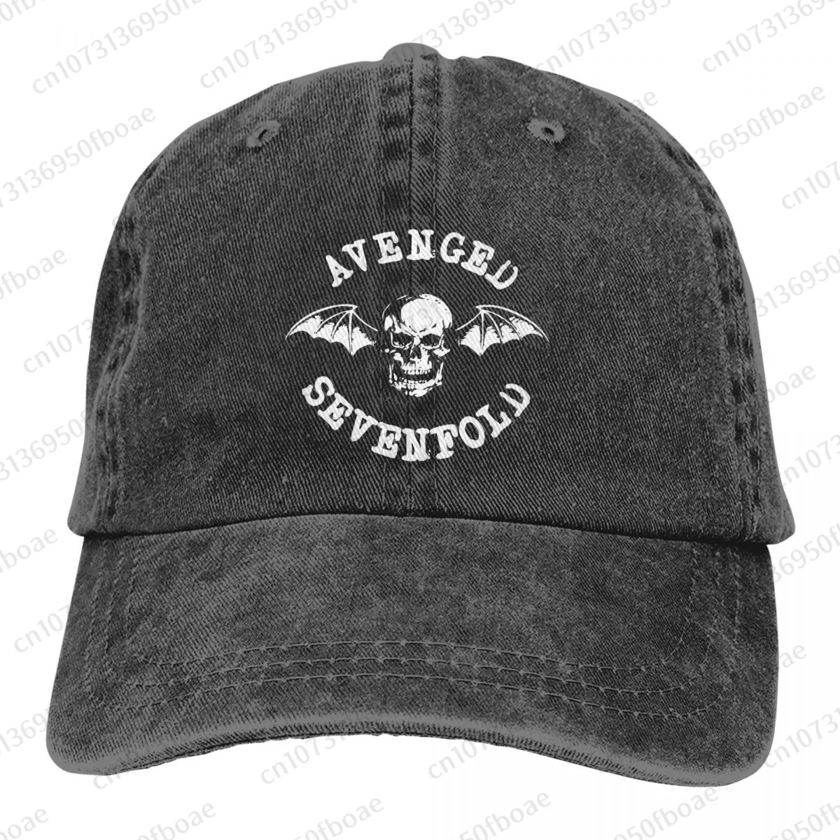 Avenged Sevenfold Logo Fashion Unisex Cotton Baseball Cap Outdoor Adult Adjustable Denim Hat