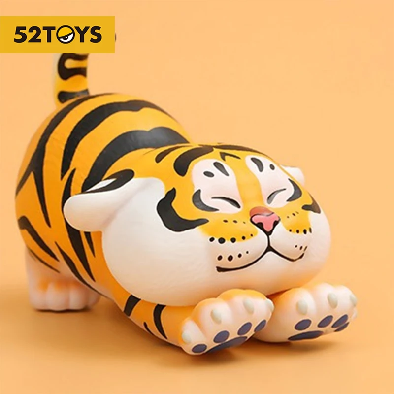 Original I Am Not Fat Tiger\'s Little Tiger Daily Series Blind Box Doll Cute Anime Figure Ornaments Collection Girl Birthday Gift