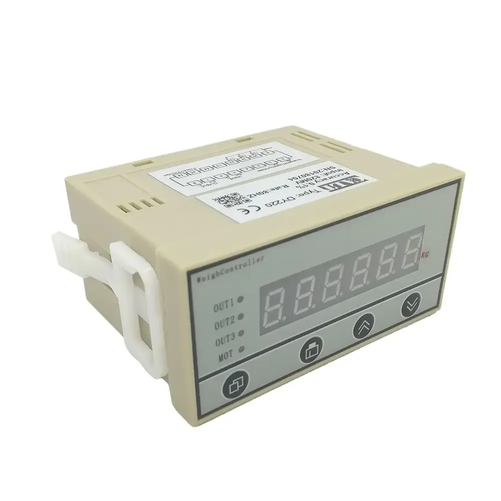 DY220 Load Cell 6 Digit LED Display Indicator Value Weight Controller Relay 4-20mA RS485 Output Transmitter