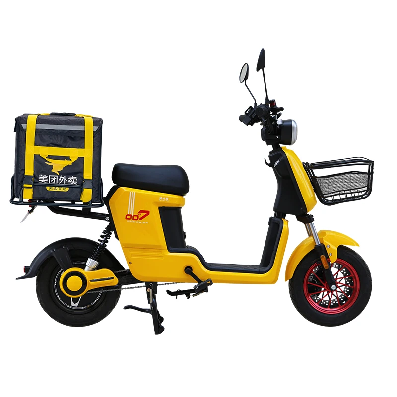 Factory,14 Inch,Delivery Electric Bike,800W Rider Electric Motorcycle,48V Lithium Battery Cargo Electric Bicycle,OEM