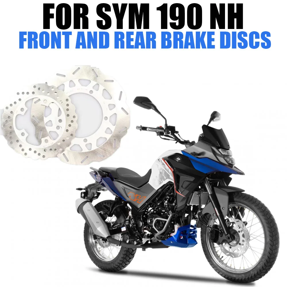 

Motorcycle Fit SYM NH 190 brake discs front and rear brake discs For SYM 190 NH