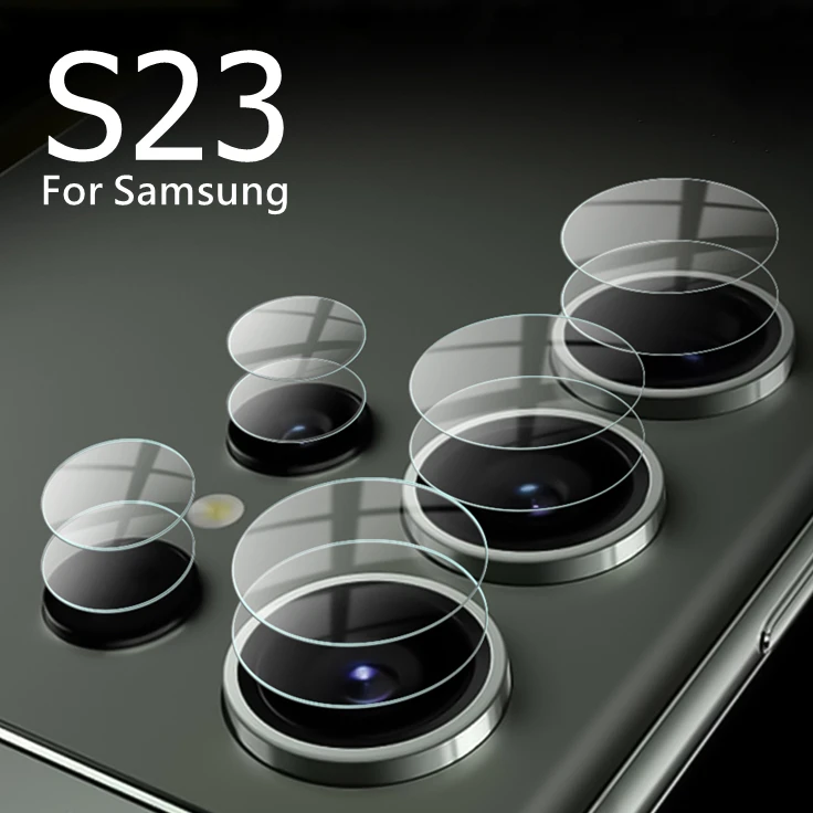 

4Pack Lens Protector Film For Samsung S23 Ultra Plus 5G S23+ Screen Protector Film Camera Protection Cover For S23 Plus S23Ultra