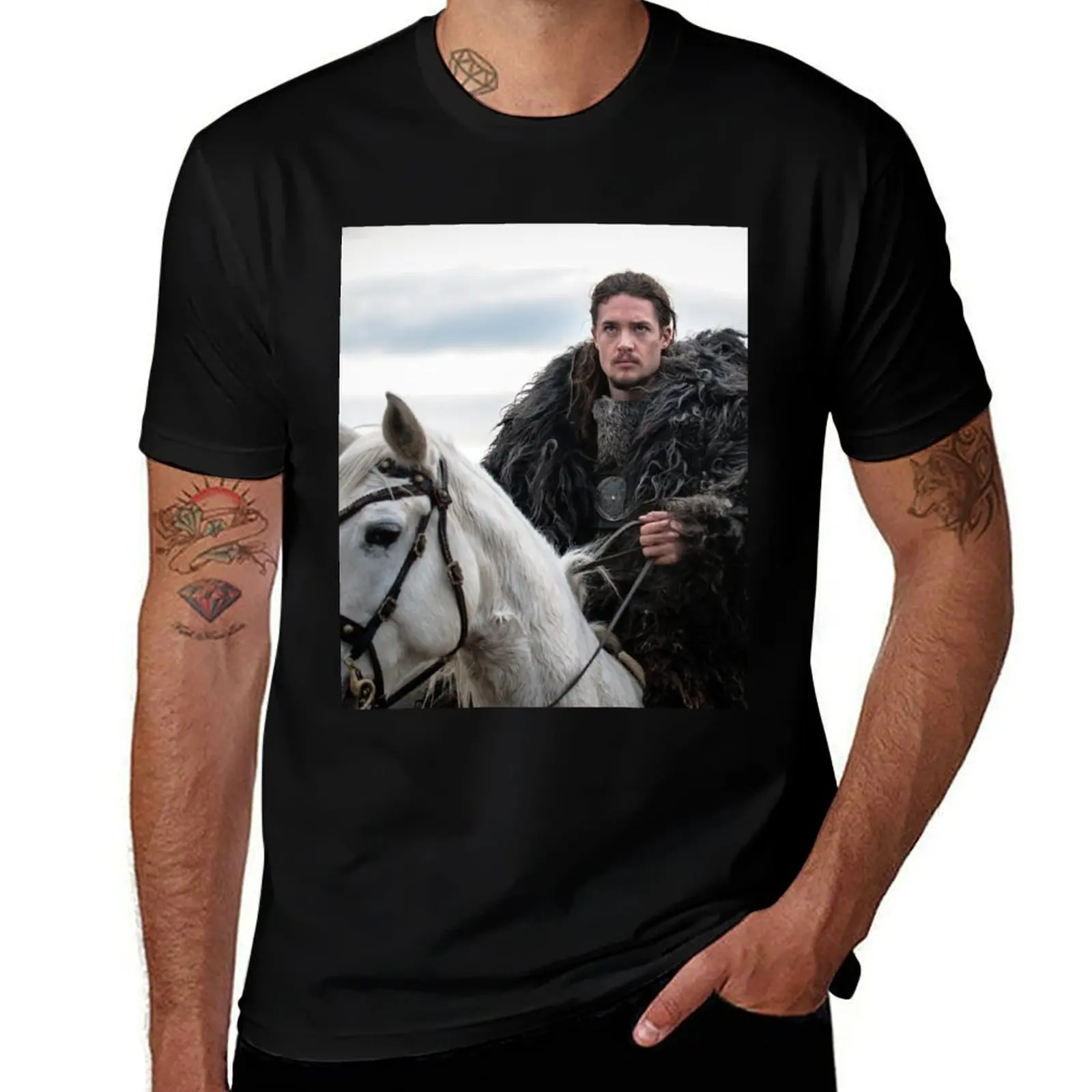 Uhtred of The Last Kingdom T-Shirt Comfortable Workout Short Sleeve Shirt T-Shirt