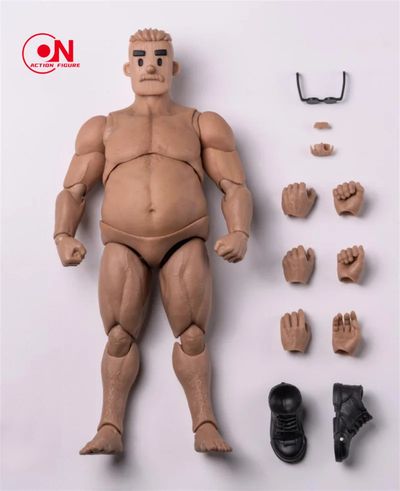Notaman 1/12 NT-03 NT-03S Middle Age Square-headed Male Action