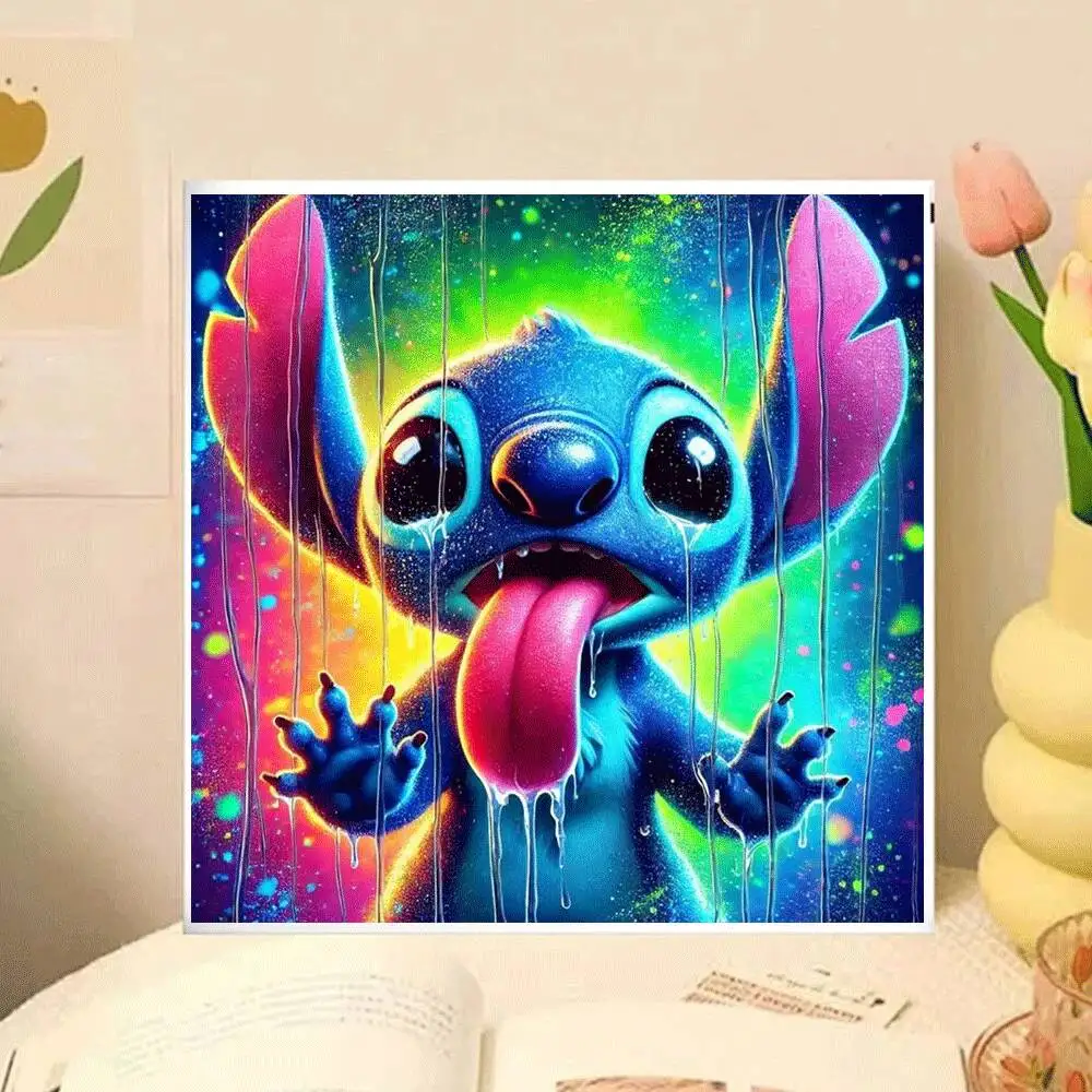 ديزني الكرتون غرزة 5d Diy الماس اللوحة صور الحرف الفن فسيفساء الأطفال الوافدين الجدد الديكور #3