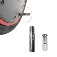 x2 Extension Metal Valve Inflatable System Adapter Accessoriesa For Xiaomi/Mi Home M365/Pro 1s Front Wheel Electric Scooter Tire