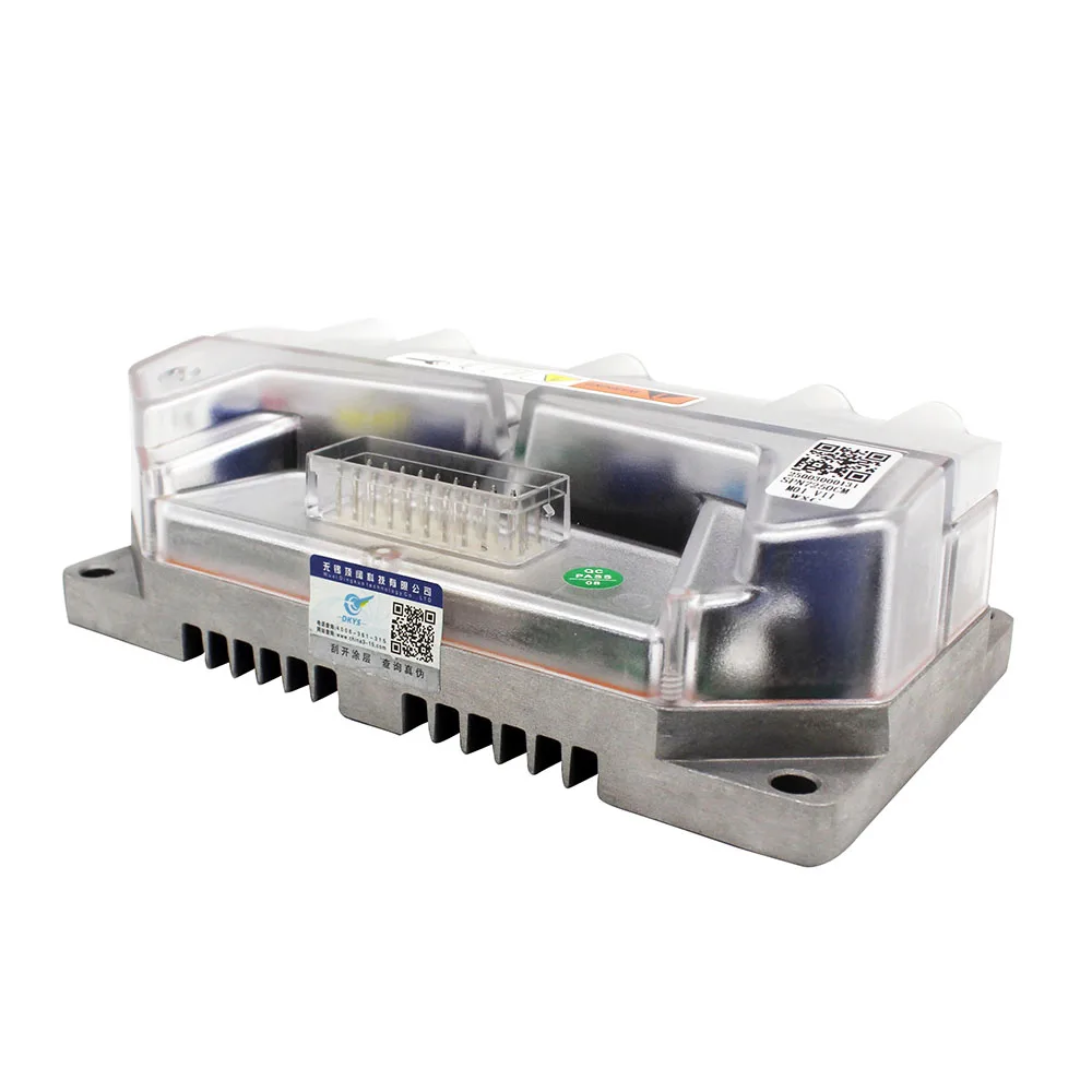 DKYS 72V85A وحدة تحكم محرك موجة جيبية العرض العلوي 85A مركبة كهربية صامتة DK72300S نمط شفاف جديد للتجارة الخارجية #4