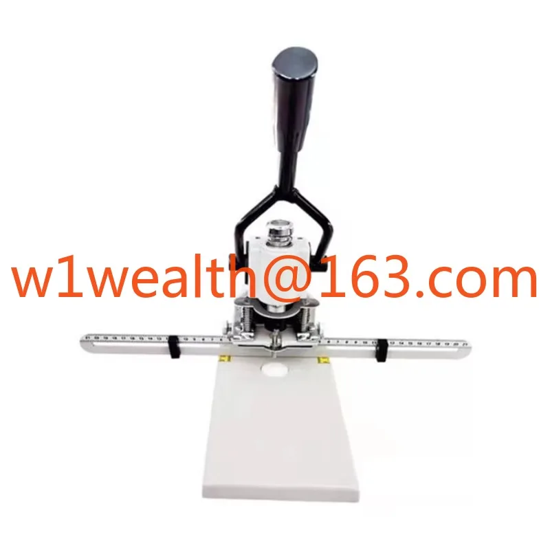 

Hole Punching Machine With Paper Press Function CG8301 Single Hole Manual Drilling Machine