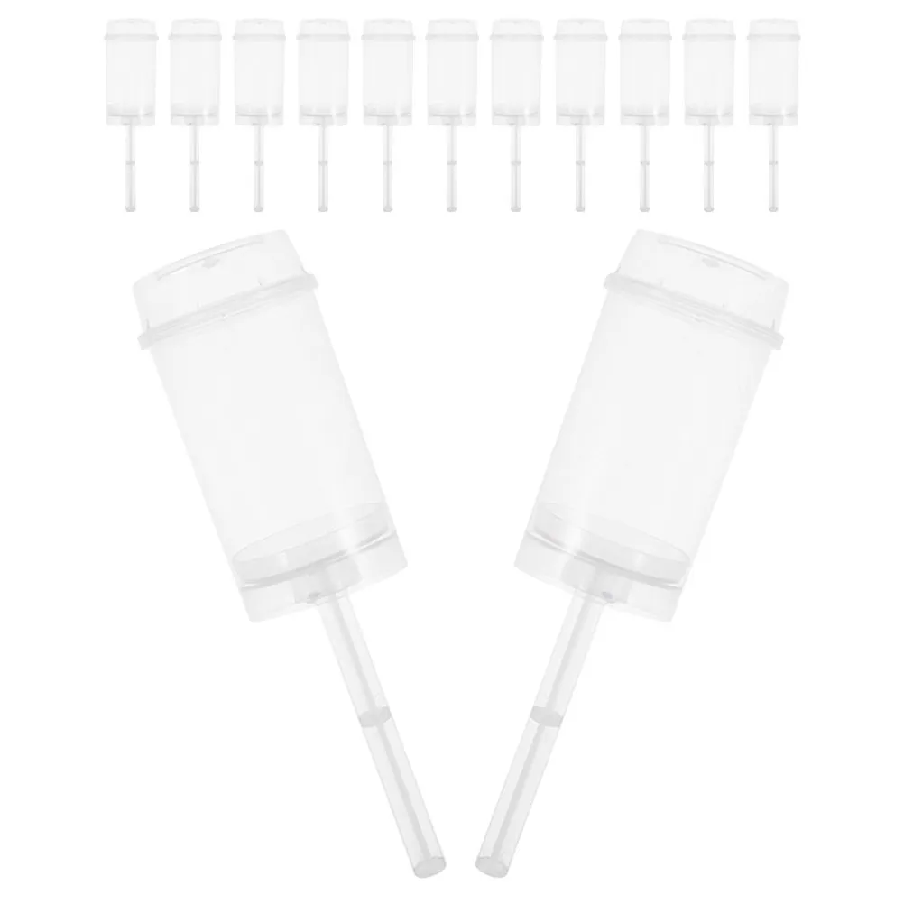60Pcs Push Up Cake Pop Containers Transparent Leakproof Push Pops Cup Cake Storage Tube Holder Reusable Clear Dessert Holder view 3