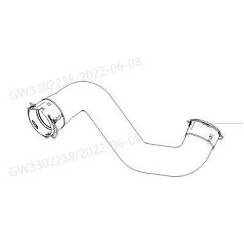 Tank 300 2022-2025 Intercooler intake hose1119102XGW04A Automobiles Parts accesorios para auto tools