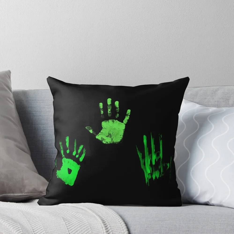 Phasmophobia Fingerprints All Variants Throw Pillow Pillows Aesthetic Sofas Covers Pillowcases Sofa Pillow Cover pillow