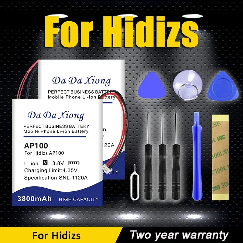 

DaDaXiong High Quality AP100 AP200 Replace Battery For Hidizs AP100 AP200 + Kit Tools