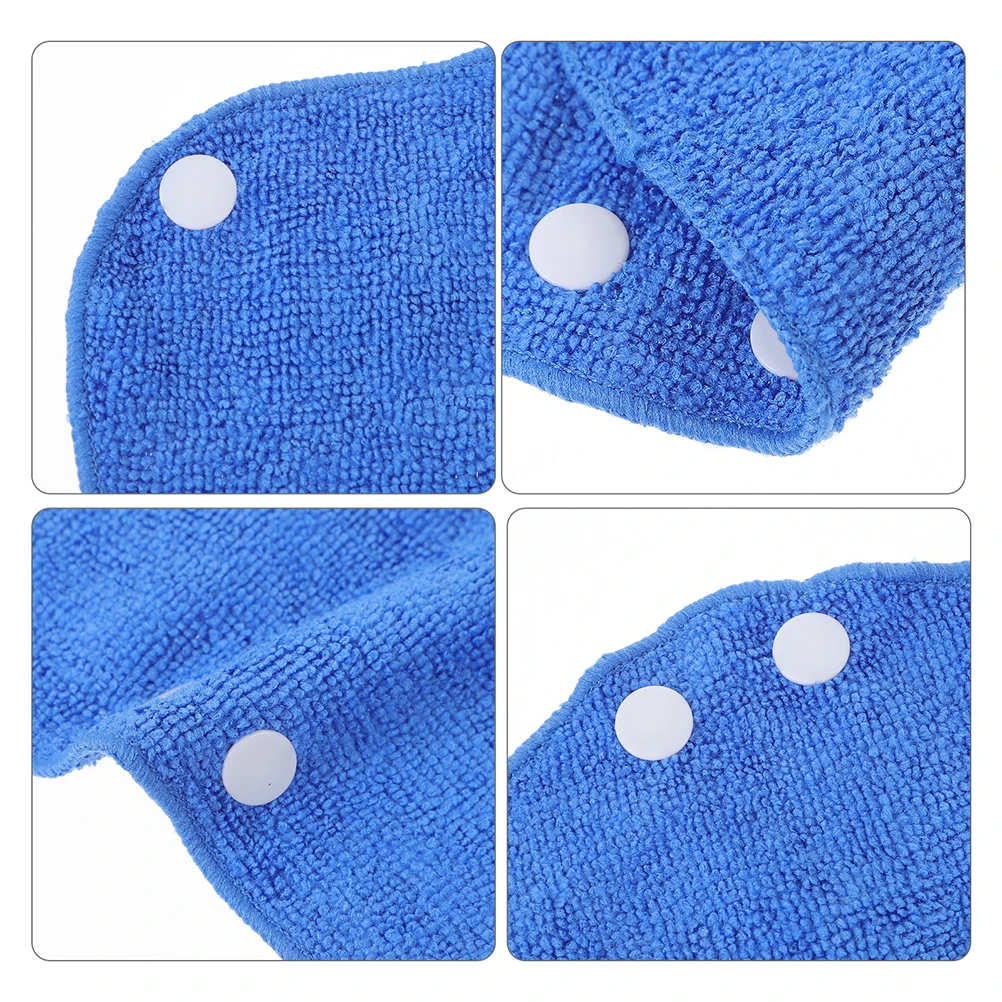 

4pcs Safety Hat Sweatbands Washable Breathable Liners Blue Hard Hat Accessories Construction Site Summer Use Anti-Slip