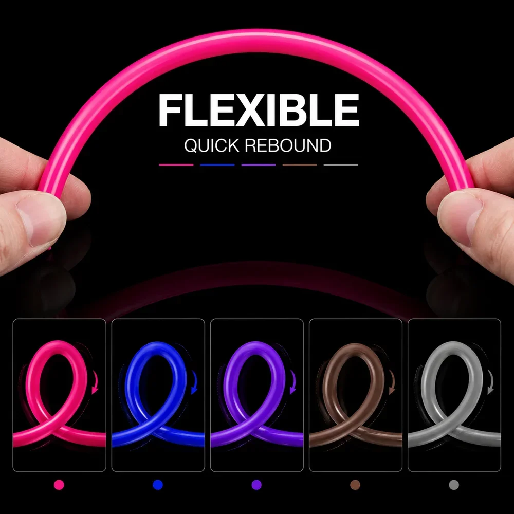Colored silicone soft rubber hose ID 2-12mm High elasticity/aging resistance/insulation/fish tank liquid conducting hose