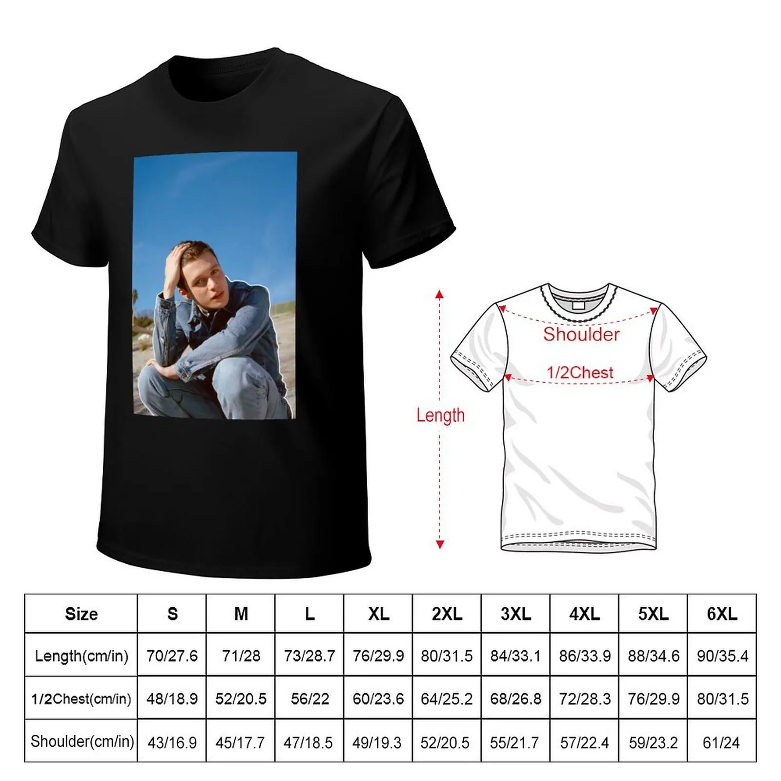 Nick Robinson T-Shirt shirts graphic tees quick drying graphic t shirts vintage graphic tee shirts tee men