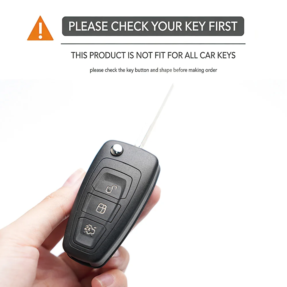 Silicone Car Remote Key Fob Cover Case for Ford Ranger C-Max S-Max Focus MK3 Galaxy Mondeo Transit Tourneo Custom Accessories