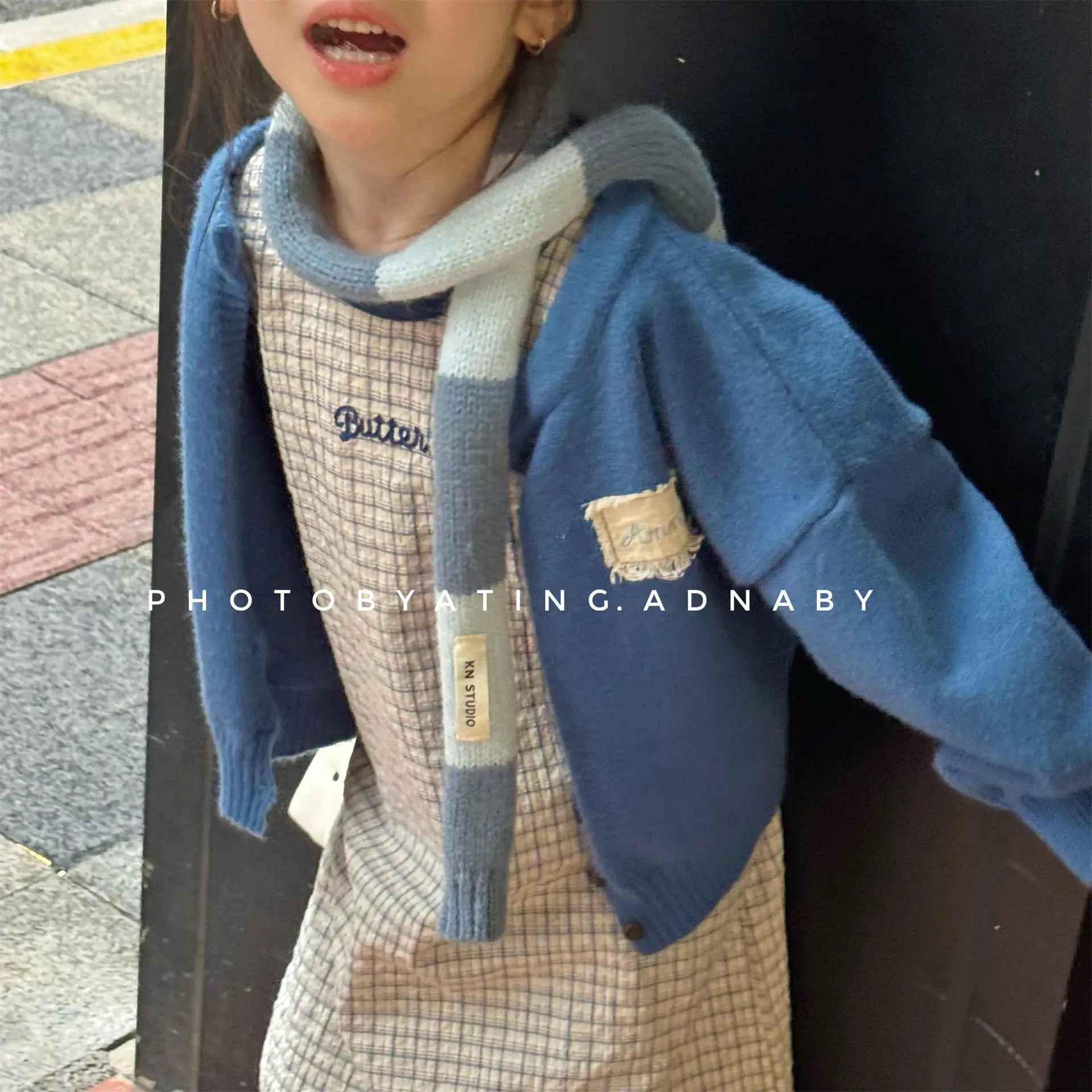 Otoño nuevos niños de manga larga cárdigan de punto moda para chicas suéter abrigo niños Chaqueta de punto de algodón abrigos ropa de bebé