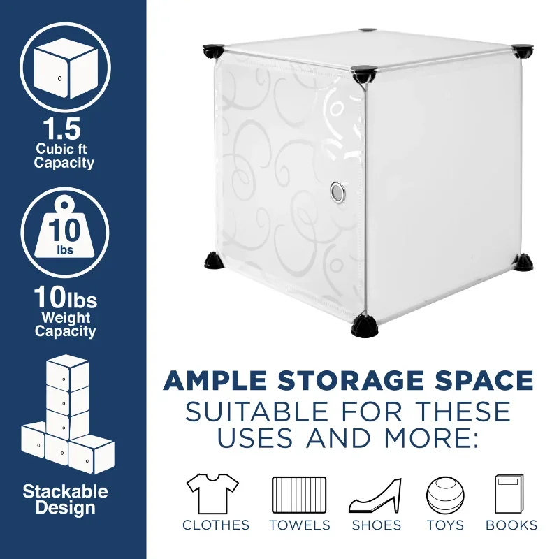 12 Cube Storage Organizer organizer  storage Wardrobe  containers   box  organizer