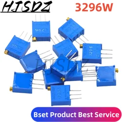 10PCS 3296 전위차계 키트 고정밀 3296W 가변 저항기 100R -1M 200R 500R 1k 2k 5K 10K 20K 50K 100K 200k 500k