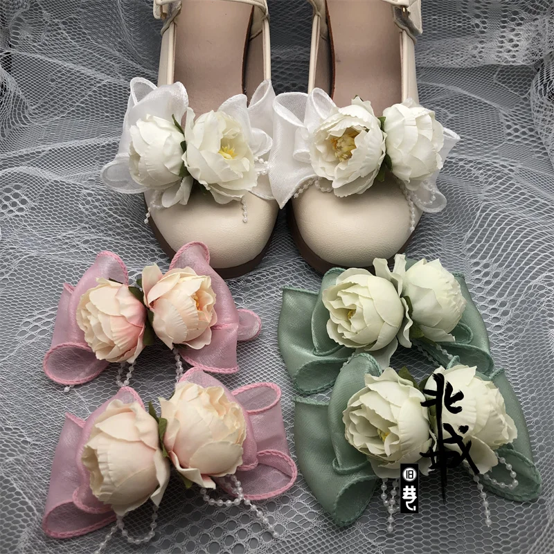 decoracoes-de-sapatos-com-laco-de-borboleta-em-branco-rosa-e-verde-claro-clips-para-sapatos-lolita-primavera-verao-outon