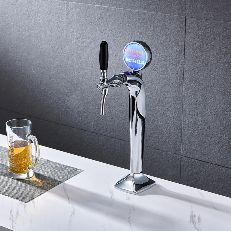 Manufacturer Beer Dispenser With 1 Pcs Tap Beer Font Column One Way Beer Tower