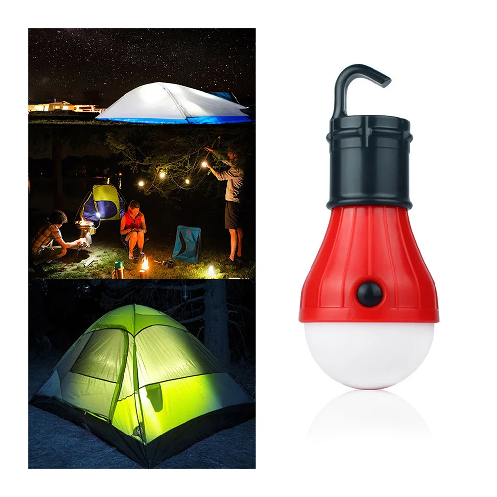 

4Pcs LED Camping Light Portable Tent Lantern Powered Outdoor Hiking Fishing Emergency Waterproof