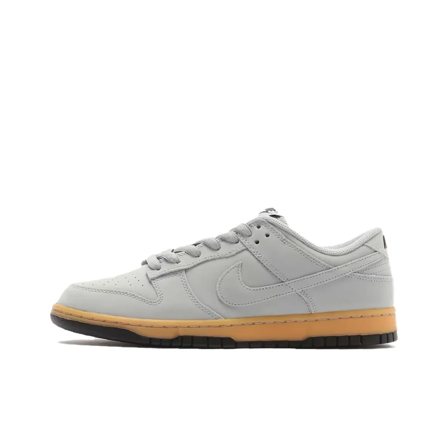 Nike Dunk Skateboard Shoes Unisex Low Top Gray/Brown HQ1932-001