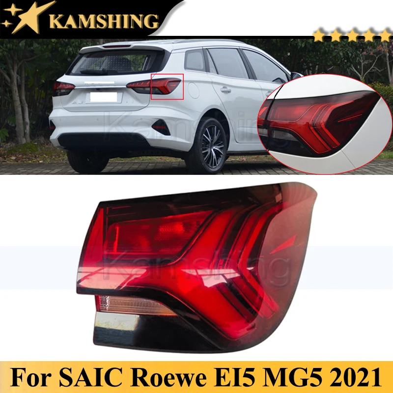 

Kamshing Outer Rear Bumper Tail Light Tail Lamp For SAIC Roewe EI5 MG5 MG 5 2021 Taillight Taillamp Brake Light Car Stop Light