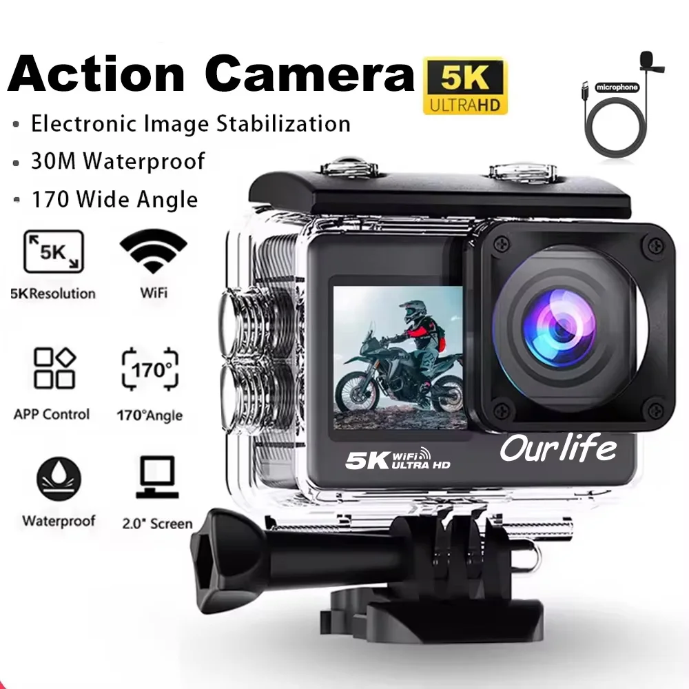 5K Action Camera 4K… - image