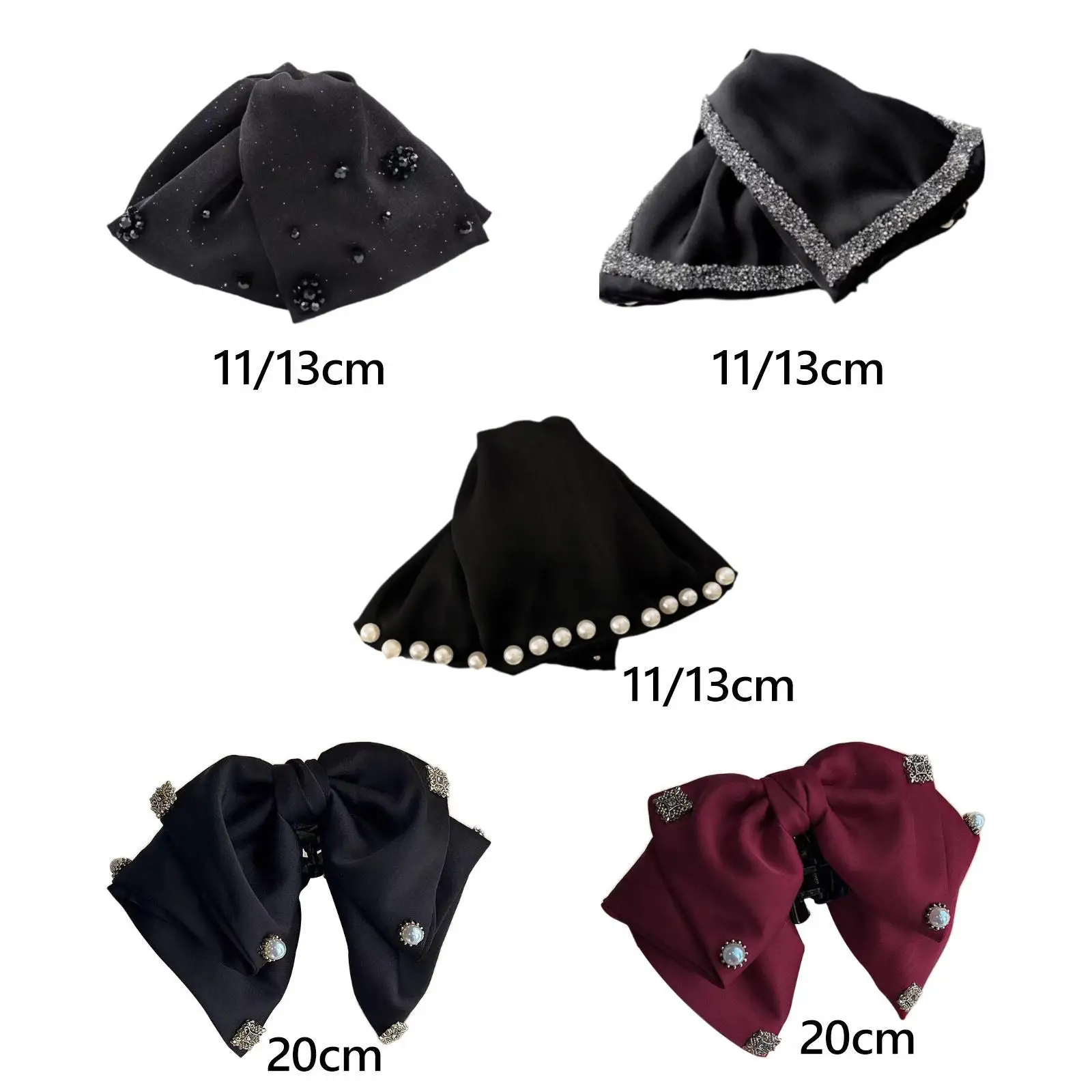 النساء مشبك شعر كليب أغطية الرأس موضة قبضة الشعر غطاء الرأس مشبك شعر مشبك شعر #2