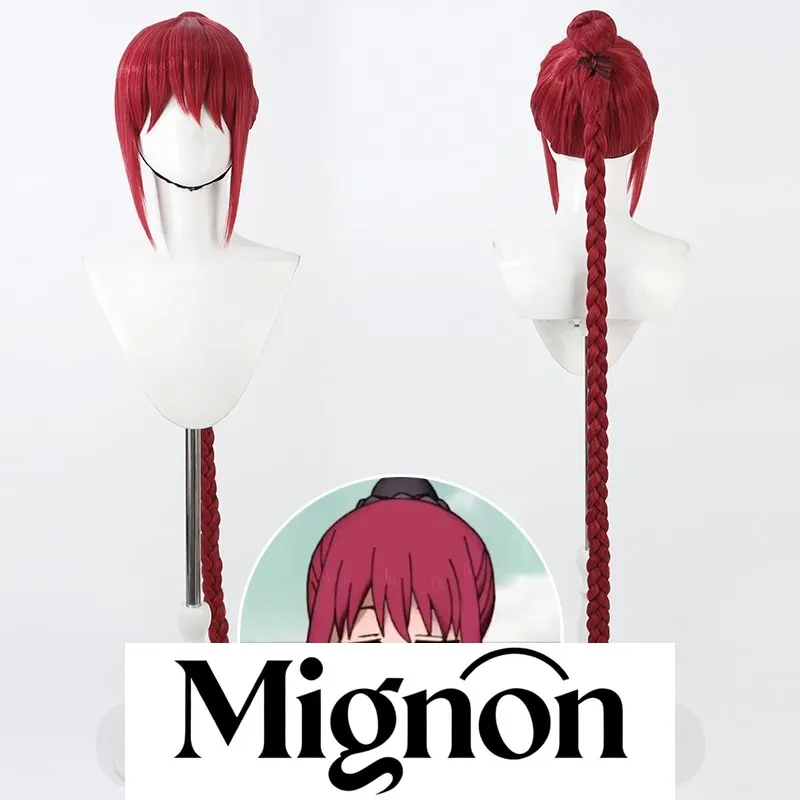 

Парик для косплея Sakamoto Days Roku Shoto, шапка для кожи головы с длинным хвостиком