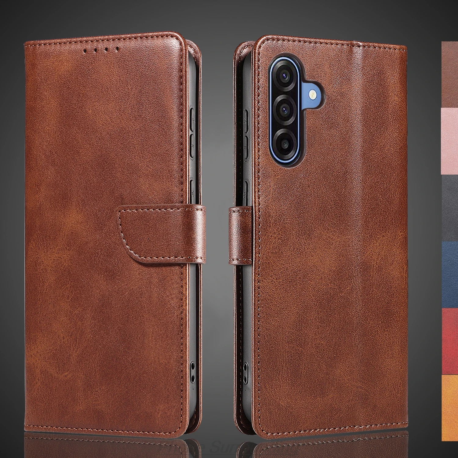 

Wallet Flip Cover Leather Case for Samsung Galaxy A17 5G Pu Leather Phone Bags protective Holster Capa Fundas Coque