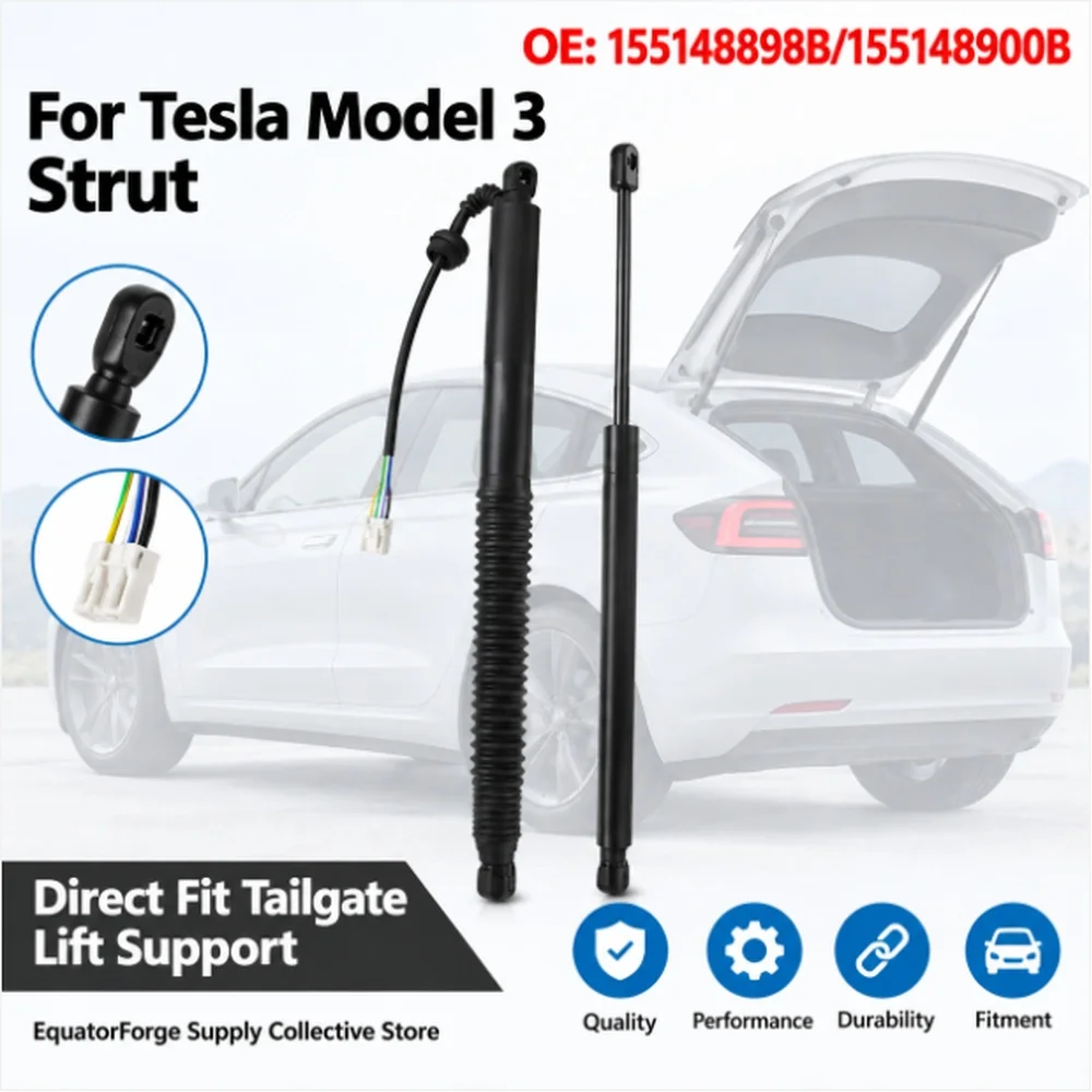 OE Style Electric Tailgate Lift Support Strut for Tesla Model 3 OE Number 155148898B 155148900B