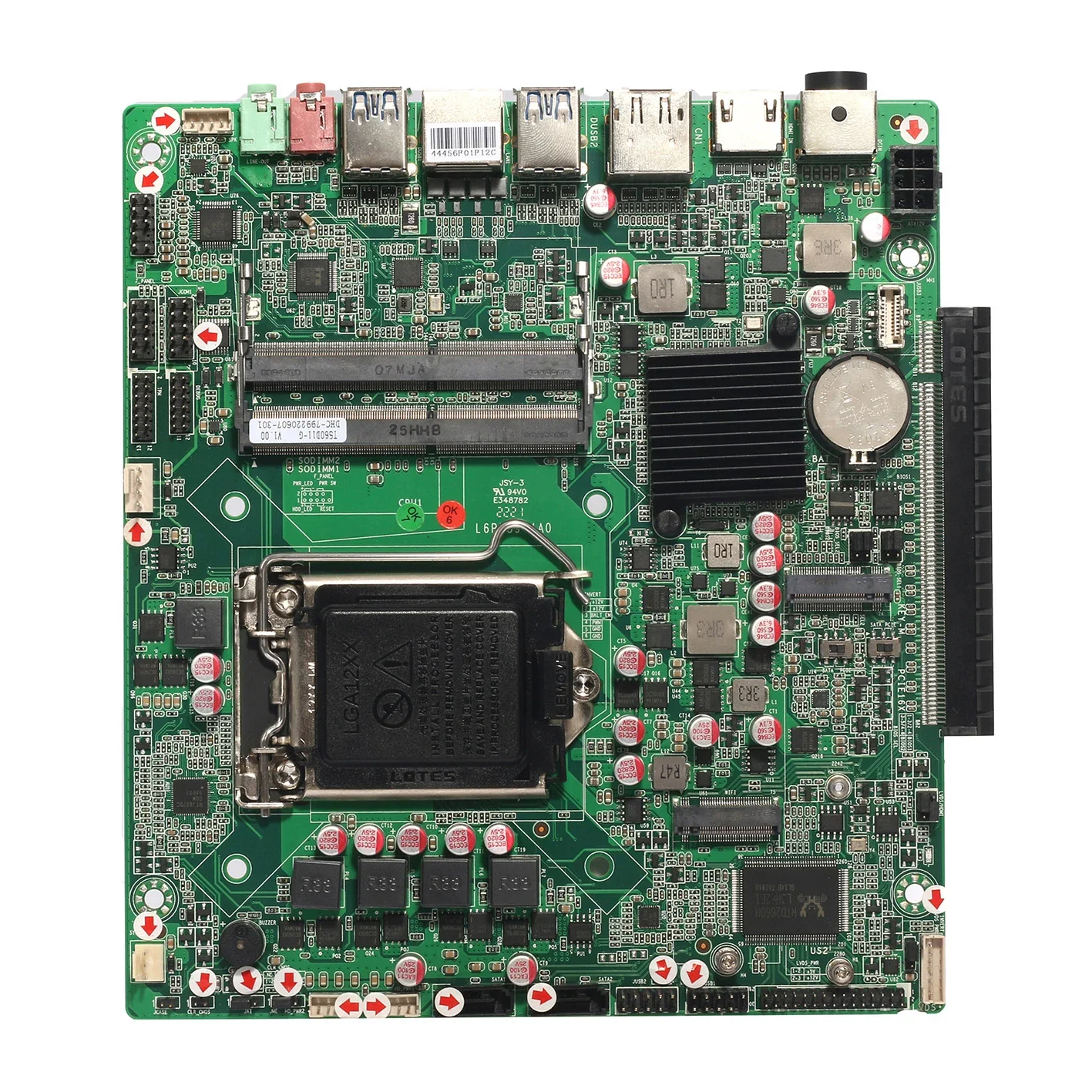 B760 B560M/H510M motherboard with 10400/10500/11400/11700 mini PC motherboard CPU set PRO-E 10th generation small box set